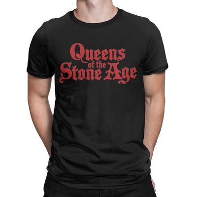 Queens Of Stone Age Heren T-shirt Nieuwigheid T-shirts Korte Mouw Ronde Hals T-shirts Puur Katoen Zomer Tops