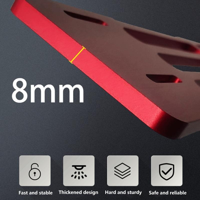 Adjustable Cutting Machine Base Plate Woodworking Circular Sawing Guide Rails Cutting Machine Guide Rails Plate Sawing Press