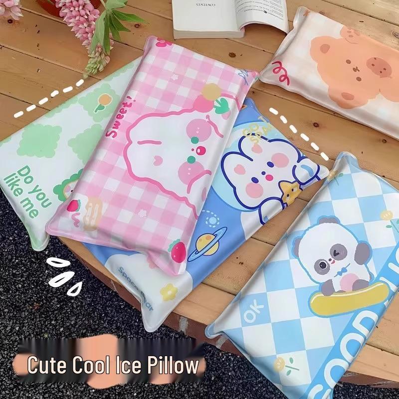 Newcomer Exclusive: Cute Summer Cartoon Cooling Ice Pillow for Student Dorms