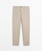 Masimodutti Linen Suit Pants