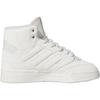 Adidas Originals Drop Step Se Synthetic Leather Elastic Lace Sports Versatile Comfortable Non-Slip Wear-Resistant High-Top Kids Sneakers IH2183