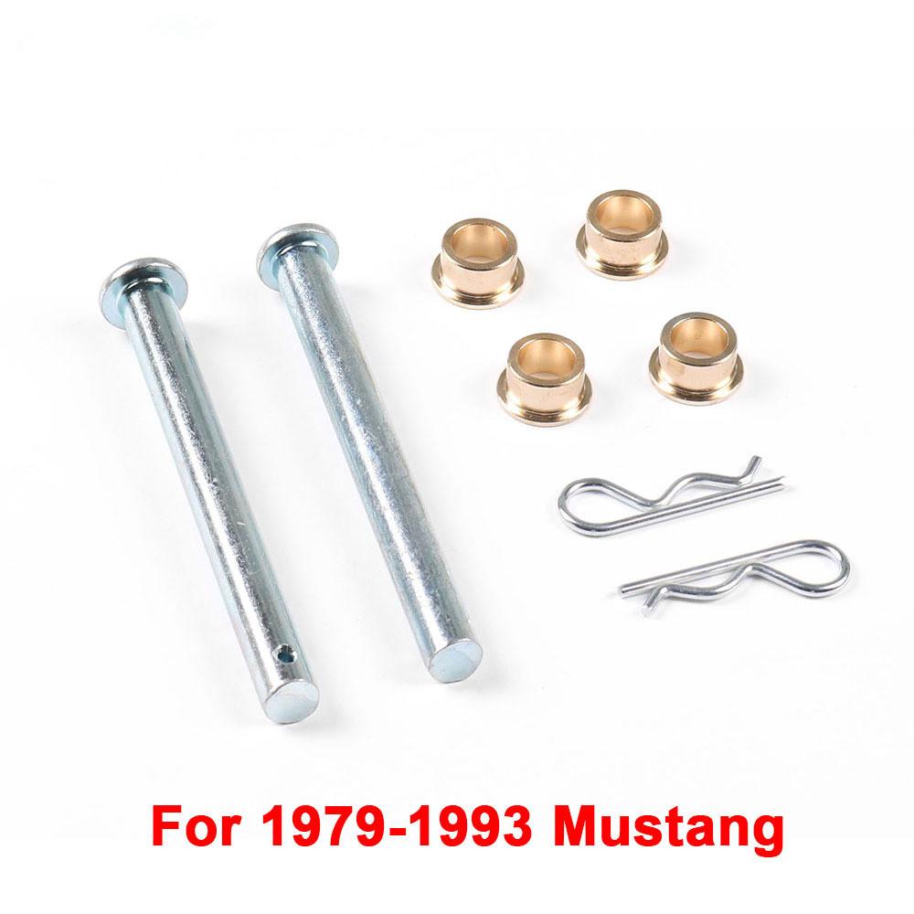Door Hinge Pins Kit W/ Bushings For Ford Mustang 1979-1993