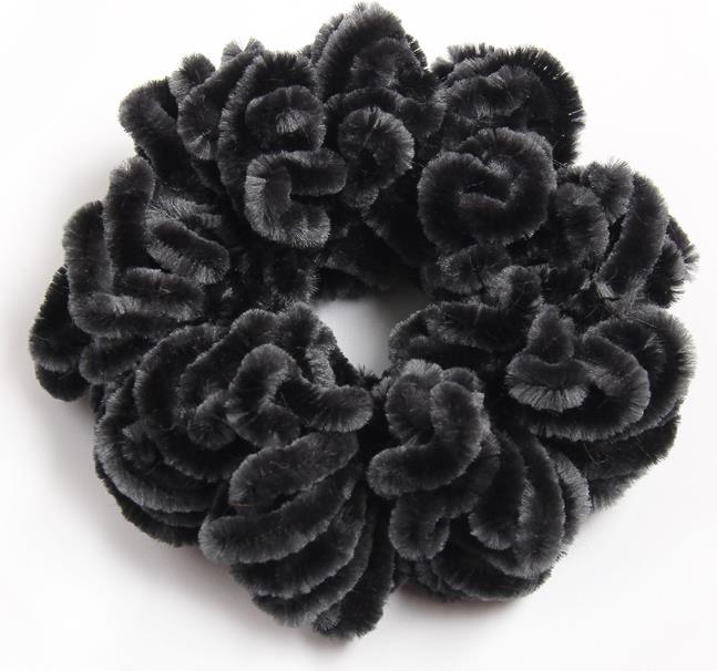 

Muslim Scrunchie Headwear New Flexible Rubber Band Hair Tie Ring Turban Headband Muslim Hijabs темно-сірий