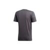 adidas T Shirts Men's Dark Gray Crew Neck Moderate Straight Fit CZ5471