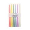 10-inch Dopamine Color Taper Candle for Romantic Weddings and Home Decor