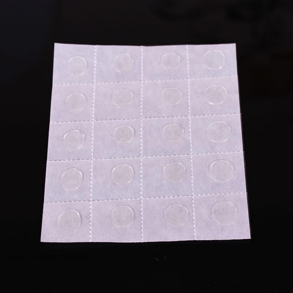 600PCS Non-marking Removable Glue Point Colloidal Balloon Paste Polka Dot Glue Ring Double-sided Tape Point