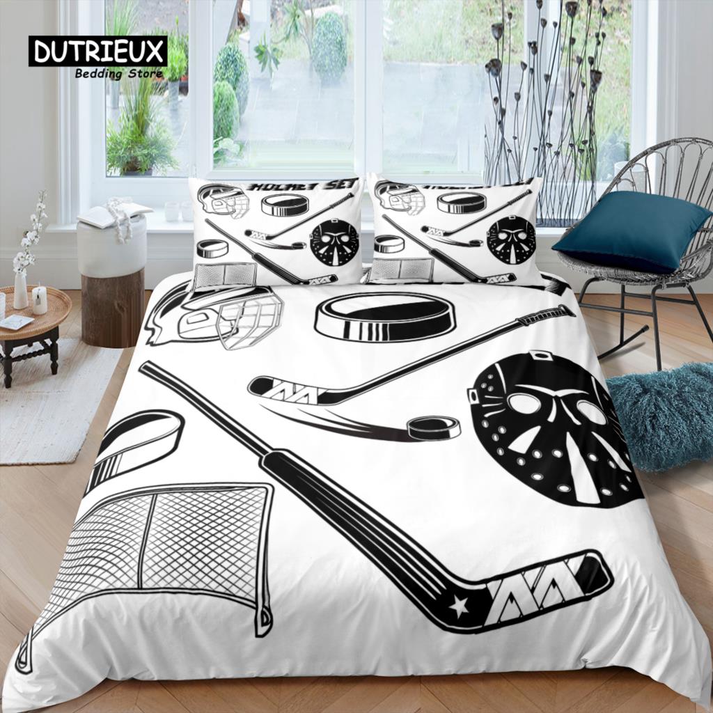 

Главная Жизнь Роскошь 3D Хоккейный инвентарь Постельное белье Пододеяльник Наволочка Детский Постельное белье Размеры Queen и King EU/US/AU/UK EU single(135x200cm)