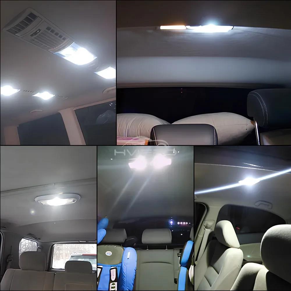 1PCS Festoon C5W C10W Car Reading LEDS 31mm 36mm 39mm 41mm 2835 SMD 8Chips Autos Lantern Dome Lamps Interior Lights White DC 12V Dome Lights 6
