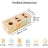 Montessori Wooden Multi-function Box Game Learning Early Education Preschool Training Teaching Kids Aids Baby Toys