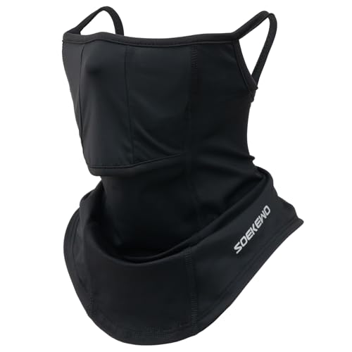 

[SoeKewo] Маска для лица на лето, защита от солнца, UPF50+, прохладная, дышащая, впитывающая пот, быстросохнущая, для мужчин и женщин, солнцезащитная маска,