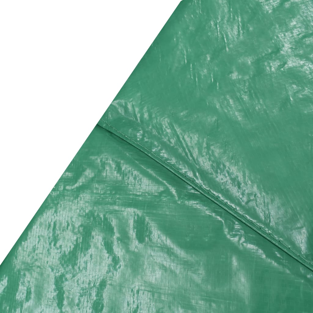 Trampoline Edge Cover PE Green for 3.66 M Round Trampolines