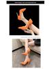 Popular Women's Red Bottom High Heels, Size 35-50, 12cm Stiletto, Large Size Professional Wedding Shoes