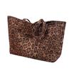 Leopard Print Large Capacity Tote Bag - Versatile Autumn/Winter Shoulder & Commuter Handbag
