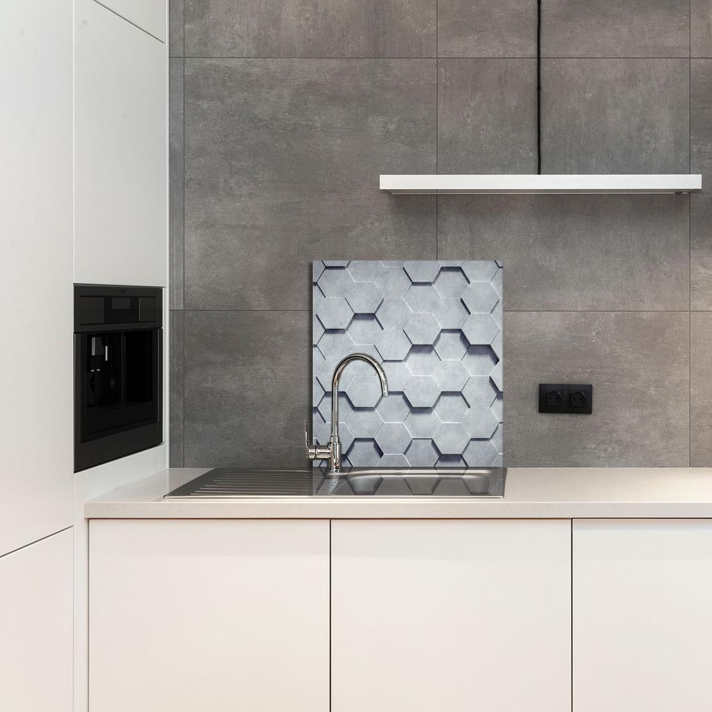 PANEL SZKLANY DO KUCHNI 60x65 Wzór