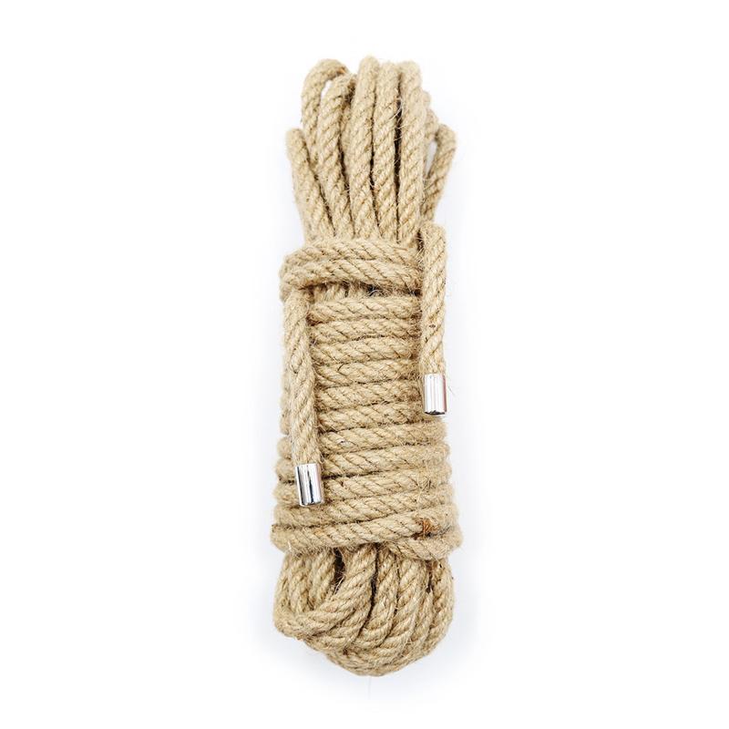 5/10/20M Hemp Shibari Rope BDSM Bondage Rope for Adult Tying Sex Games Slave Body Restraint Rope To Tied Binding SM Sex Toys