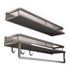 JINGRUIXIANG No-Drill Aluminum Bathroom Shelf