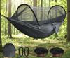 Portable Anti-Mosquito Camping Hammock with Automatic Quick-Opening