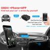 NUR für Android-Telefone, Drahtloser Bluetooth-kompatibler Diagnose-OBD2-Scanner Auto-Code-Lesegerät Scan-Tool ELM327