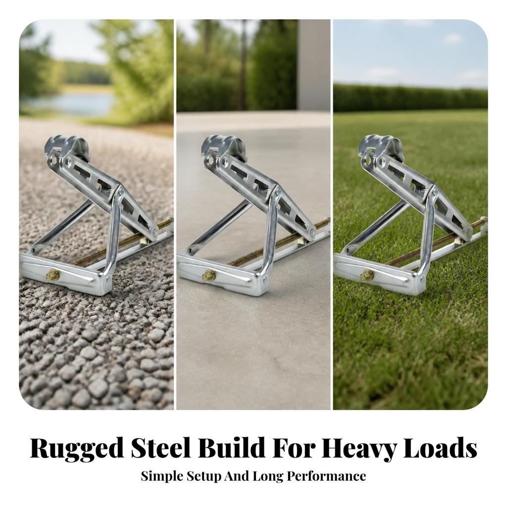 RV Stabilizer Jack with Hand Crank Stable for Parking