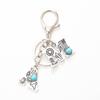 Alloy Retro European-American Keychain Pendant for Bags and Cars