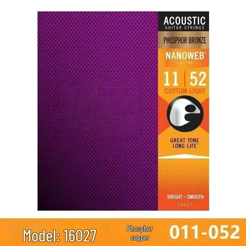 Elixir Vacuum Coated Guitar & Bass Strings (16052, 16002, 16027)