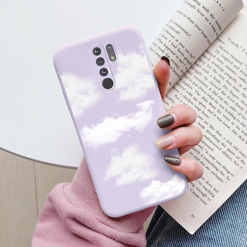 

Heart Flower Case For Redmi 9 Phone Cover Cute Silicone Shockproof Soft Coque For Redmi 9 Redmi9 Shell Cartoon Lovely Matte Bags Redmi 9