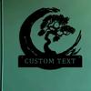 Metal Wall Art Bonsai Tree, Personalized Name Sign for Living Room, Home Decor Gift