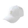 Unisex Hard Top Baseball Cap With Letter Embroidery Sun Protection Brim Hat For Couples Kids Outdoor Casual Wear