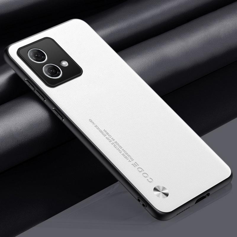 Plain Leather Case For Moto G84 G60S G60 G30 G20 G10 Motorola Edge 40 30 Ultra 30 Fusion Luxury Hybrid Hard Phone Cover Fundas
