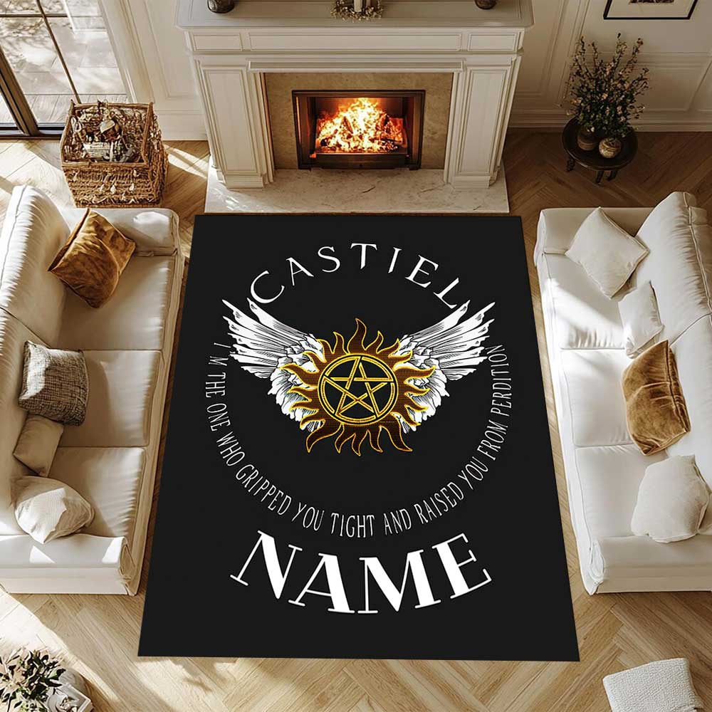 Like Warner Bros. Movies (4) Customize your name rug, office chair cushion, home bedroom living room gift.
