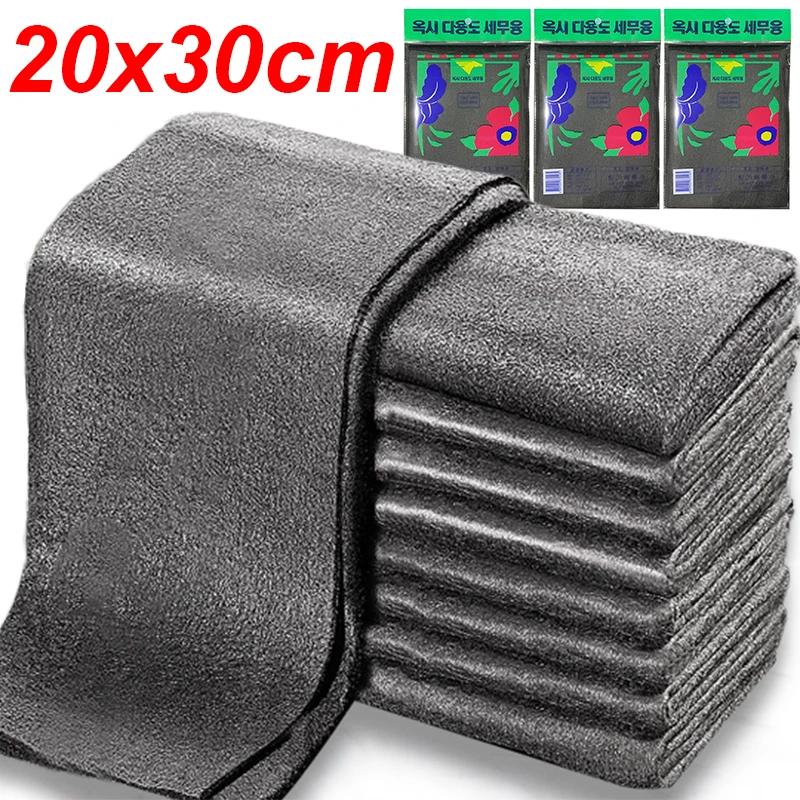 Новая утолщенная салфетка Magic Cleaning Glass Cloth, не оставляющая разводов, многоразовая салфетка из микрофибры, универсальные полотенца для окон и стекол 1PCS