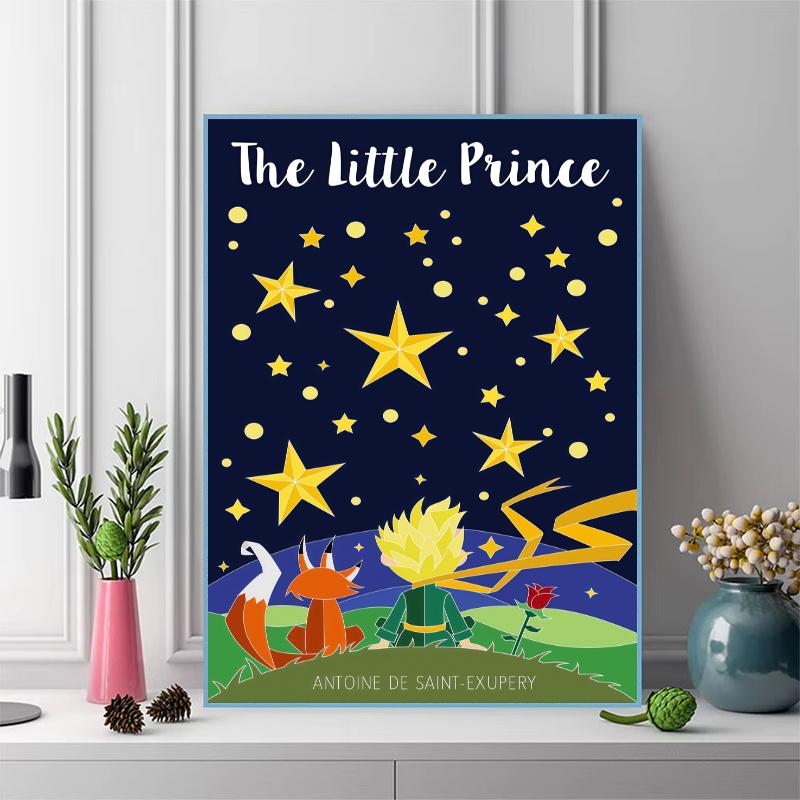 Little Prince Dew.33 100% Round Full Drill 5D DIY Diamond Painting Embroidery Cross Stitch Rhinestone Décor