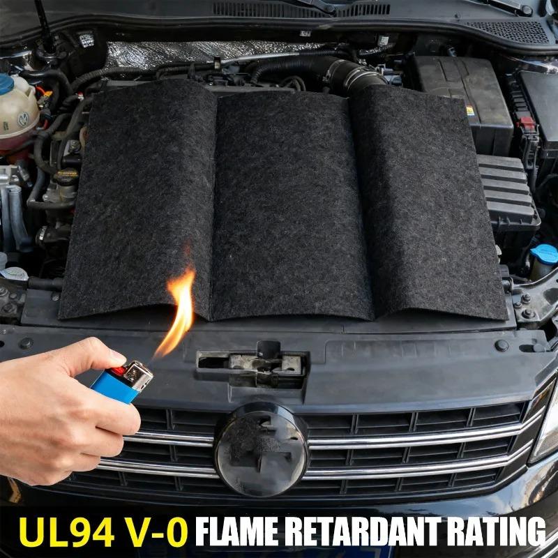 Auto Innenraum Teppich Filzstoff Selbstklebender Teppich Vliesstoff Hochtemperaturbeständiger Filz für Zuhause Wohnmobil Autoreparatur