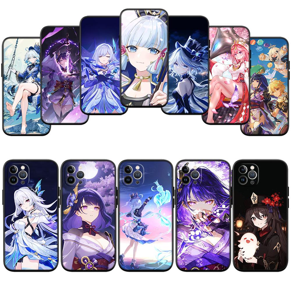Genshin Impact Neue High-End Schale Handyhülle für Xiaomi Poco C40 C50 C51 C55 C65 C71 C75 F3 F5 F6 F7 M2 M3 Pro Ultra