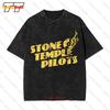 Tire Wing Logo Stone Temple Pilots Vintage Oversized TShirt S