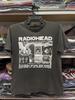 REPRINT Rocková skupina Radiohead 90. léta tričko s krátkým rukávem klasické