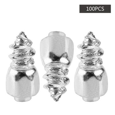 100 Pcs 9mm Anti Slip Schraube Stud Reifen Schnee Ketten Reifen Spikes Trim Für Motorrad Auto Lkw