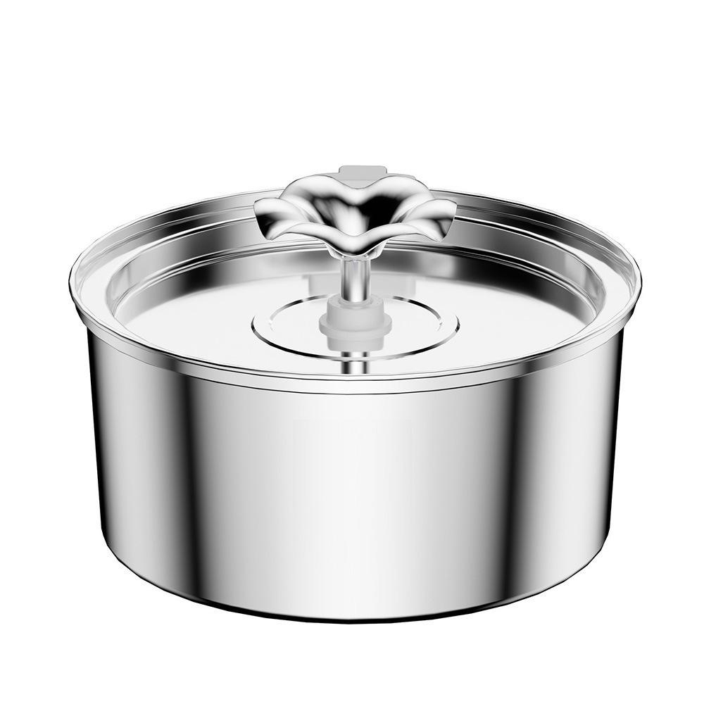 3.2L Stainless Steel Automatic Pet Water Fountain for Cats and Dogs