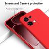 For Oppo F31 5G/A6 Pro 5G/4G Liquid Silicone Case Phone Back Cover with Hand Strap