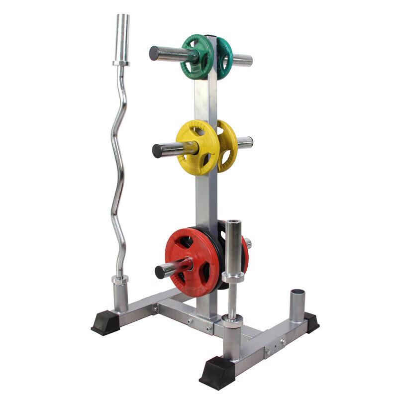 Barbell Plate and Bar Storage Rack