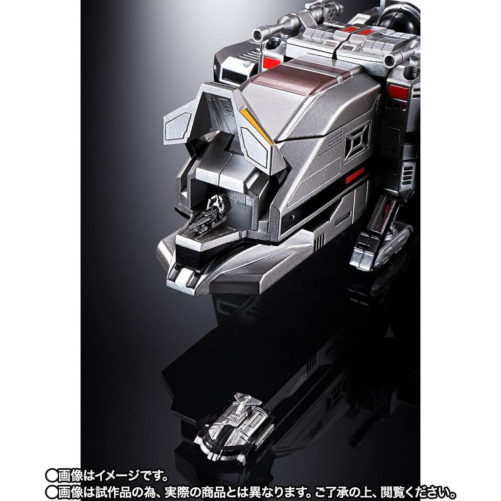 Soul of Chogokin GX-97 Super Planetary Battle Titan Daileon ABS/PVC painted action figure, approximately 185mm tall