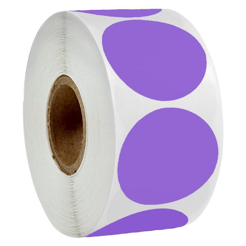 Colorful 3.8 Cm Round Dot Stickers: Decorative Adhesive Labels for Gifts and Organization