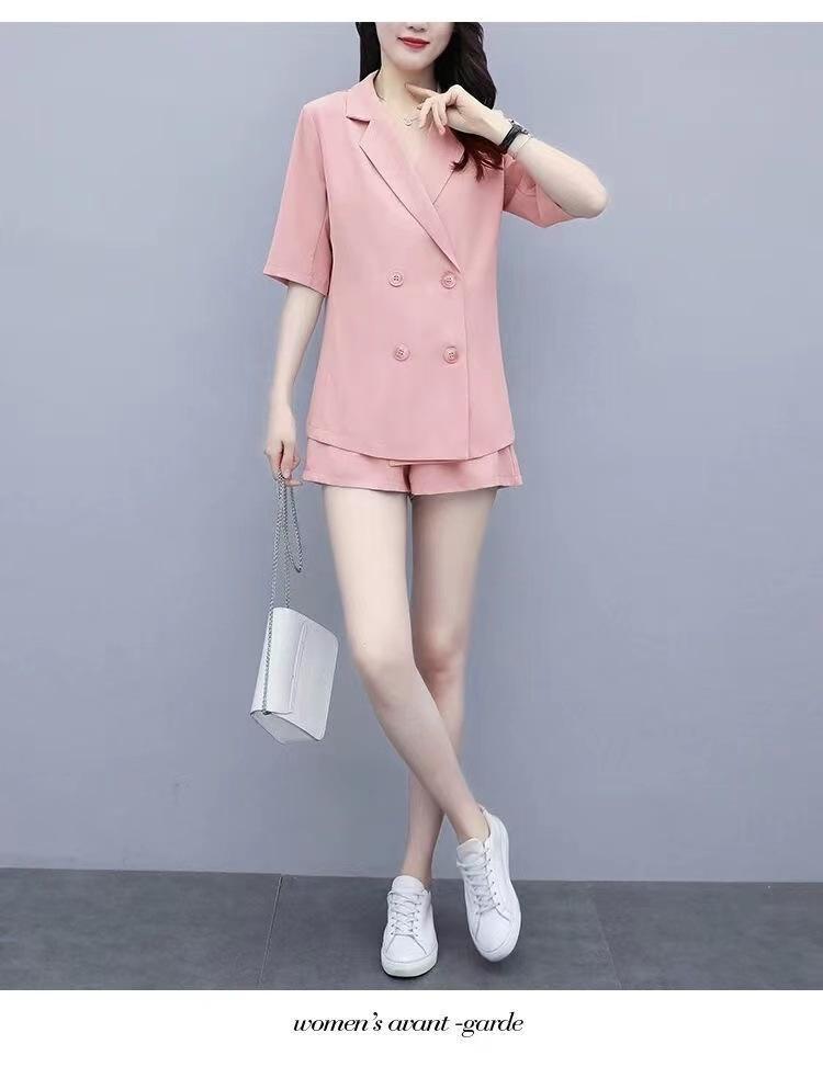 2024 Plus Size Summer Fashion 3-Piece Set: Stylish, Belly-Concealing Shorts Suit for Women