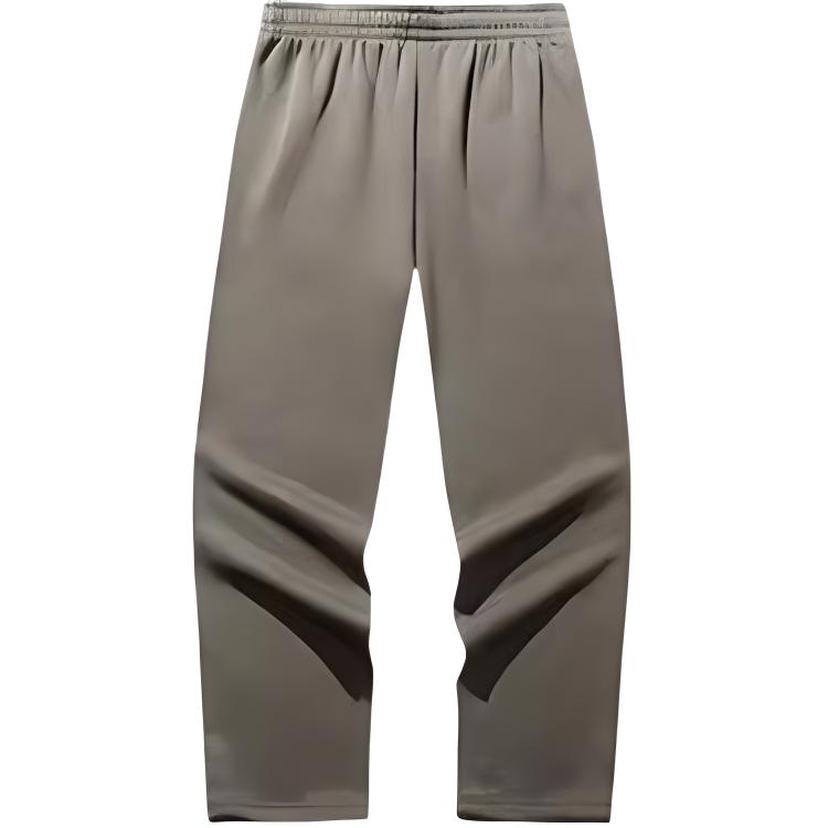 Anta Casual Simple Solid Color Straight Leg Warm Knitted Sports Pants Women Bottoms Olive-Green 162448325RN-4