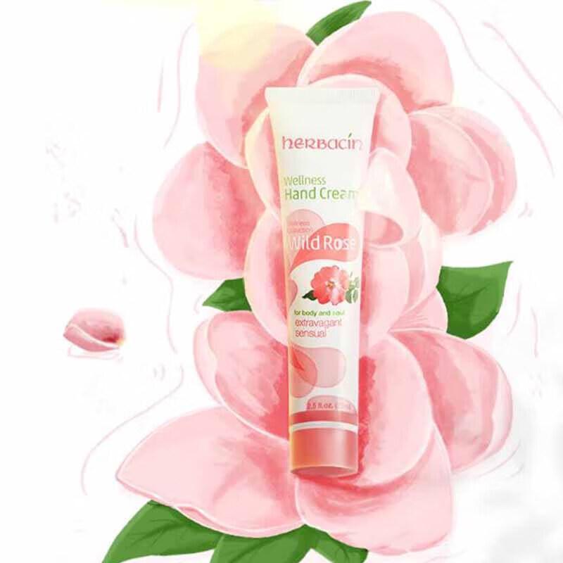 HERBACIN Little Chamomile Rose Hand Cream