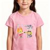 100% Algodão The Creature Cases Estampa Cartoon Camiseta Infantil 2-12 Anos Meninos Meninas Unissex Moda Manga Curta Gola Redonda Tops Casuais