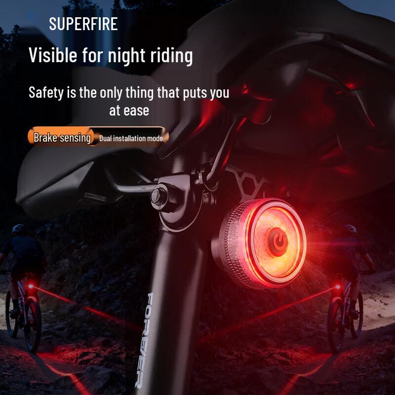 SupFire BTL20 Rechargeable Bicycle Headlight & Taillight