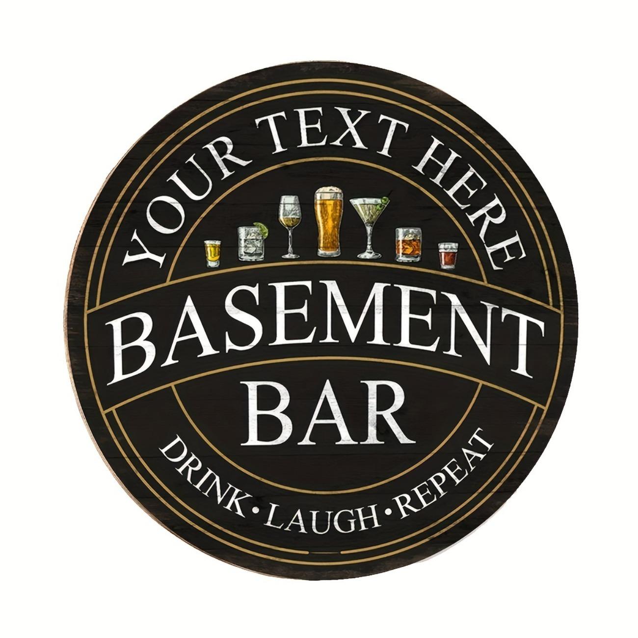 Custom Vintage Look Aluminum Metal Sign for Home Bar Garage Pub Wall Decor белый