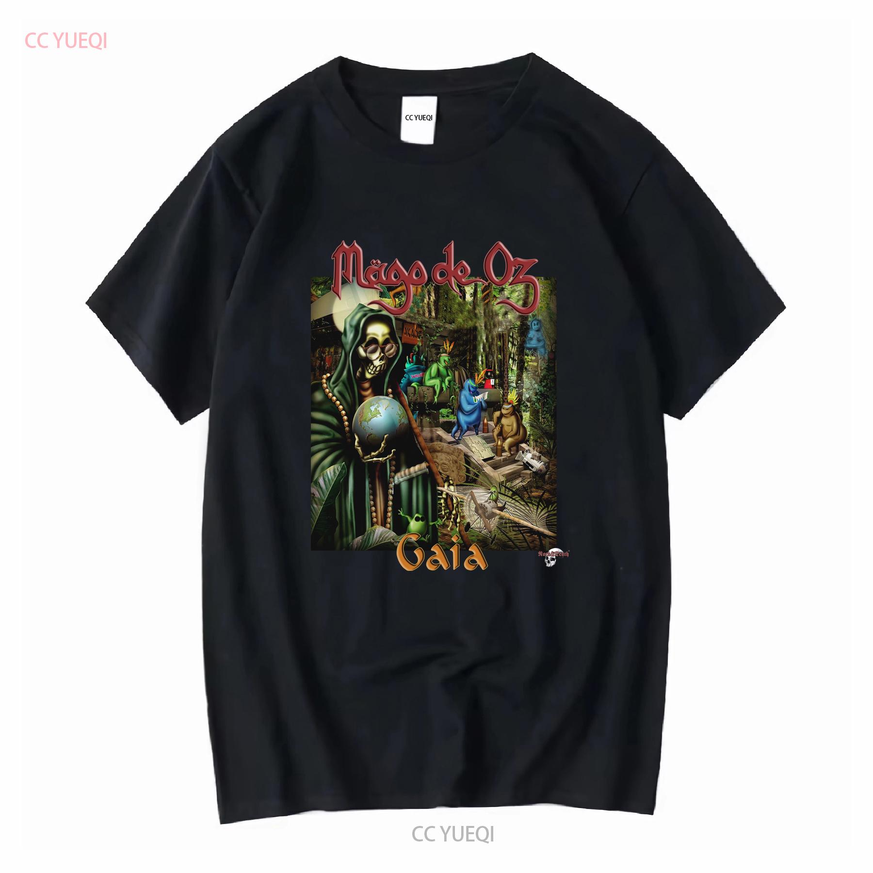 

Vintage Mago De Oz Gaia Black Metal Music Punk Band Spanish Folk Tour T Shirt long or short sleeves vintage Washed graphic Soft 4XL