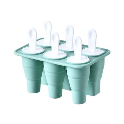 Foldable Silicone Ice Cream Bar Mold